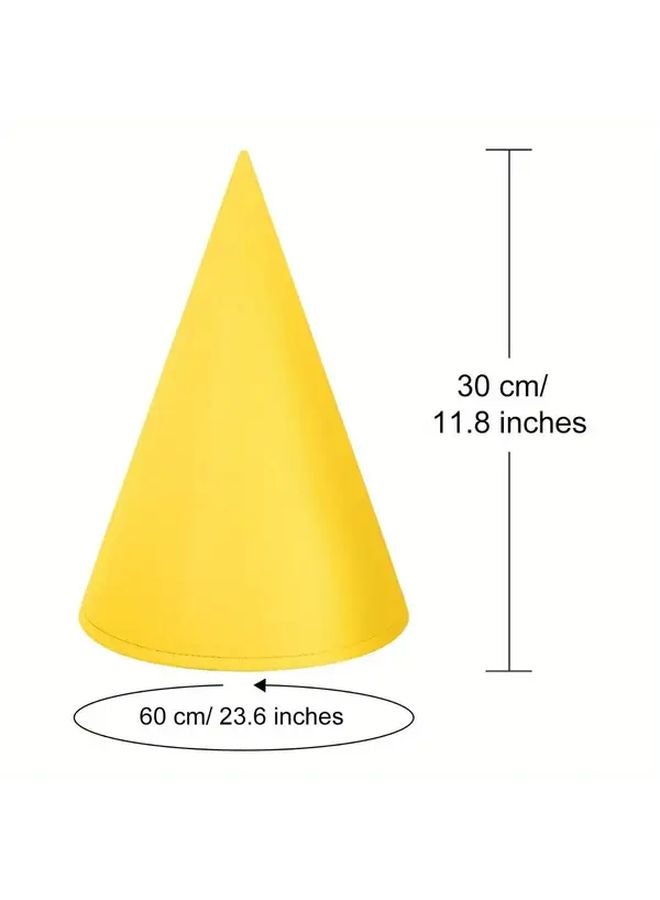 4pcs Colorful Felt Dwarf Hats For Adults Halloween Christmas Party Costume Accessories - Image 2